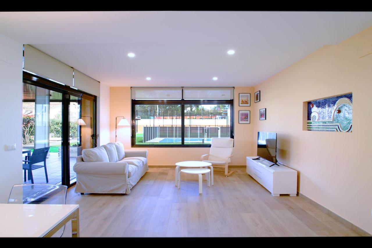 Casa De Vacaciones Con Padel En Montseny By Can Forcadell Gerona Buitenkant foto