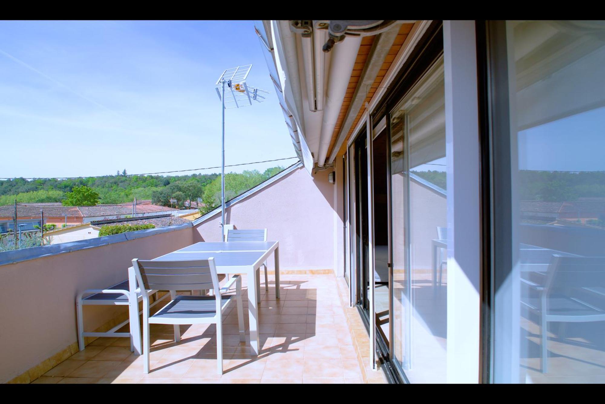 Casa De Vacaciones Con Padel En Montseny By Can Forcadell Gerona Buitenkant foto